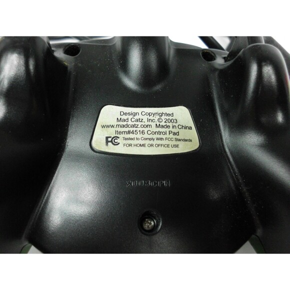 MadCatz XBOX Wired Video Game Controller Clear Green #4516 Breakaway 2003 - Picture 4 of 7